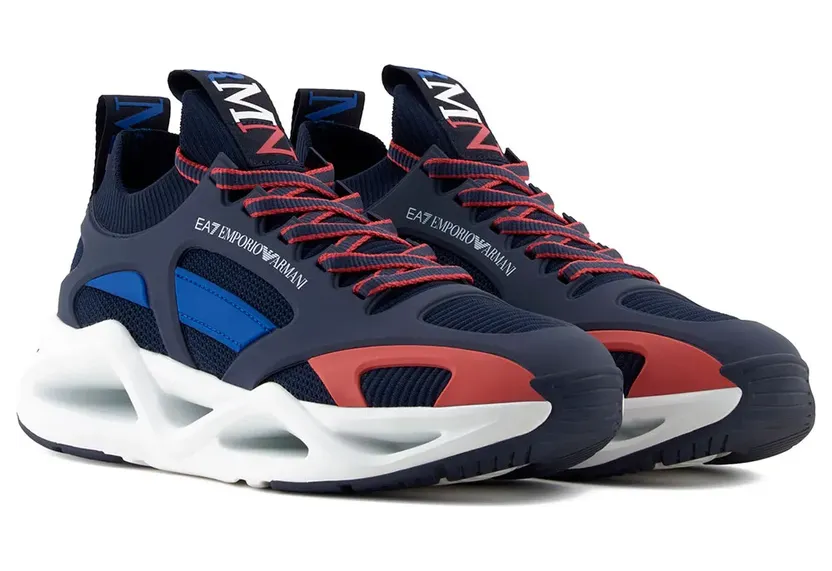 Ea7 Emporio Armani sneaker Blue / Blue (7X000383AF19525MZ2778)