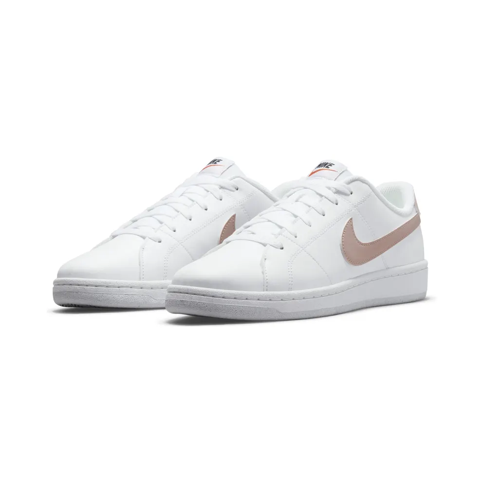 Nike Court Royale 2 “White / Black / Team Orange / Pink Oxford” (DH3159-101)