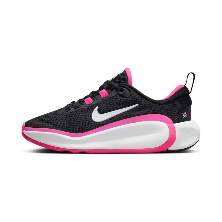 Nike Infinity Flow GS “Black / Laser Fuchsia / White” (FD6058-003)