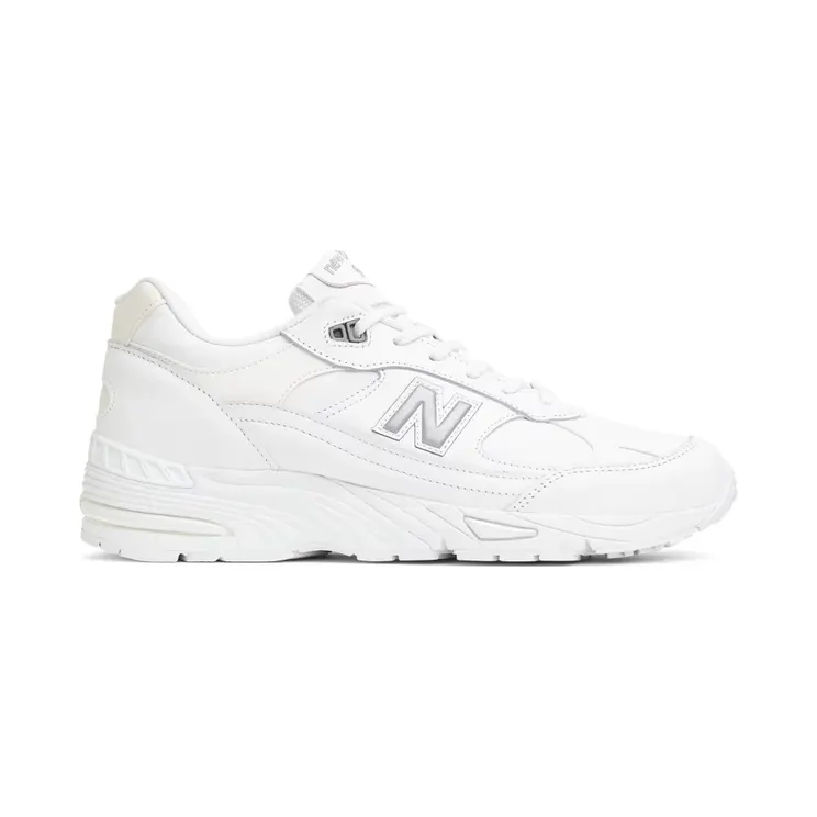 New Balance 991 MiUK White Grey (M991TW)