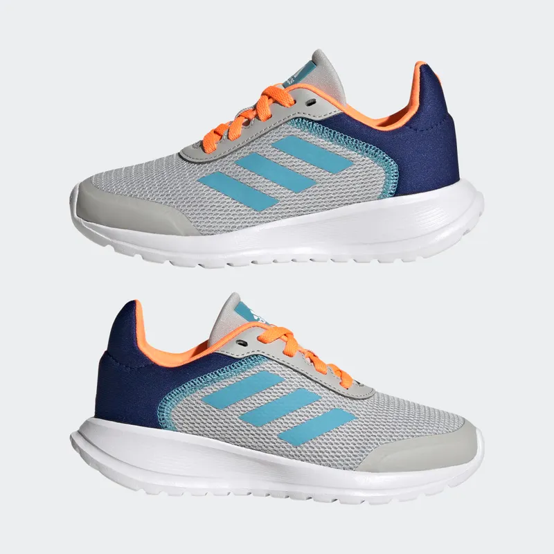Adidas Tensaur Run Grey Two / Preloved Blue / Screaming Orange (HQ1265)