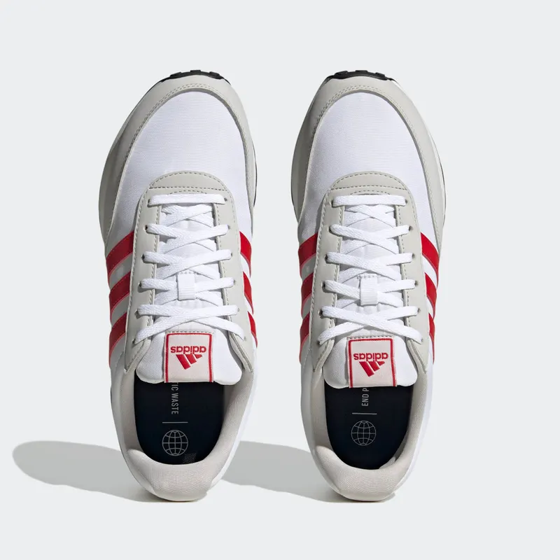 Adidas Run 60s 3.0 Lifestyle Running Cloud White / Better Scarlet / Grey One (HP2260)