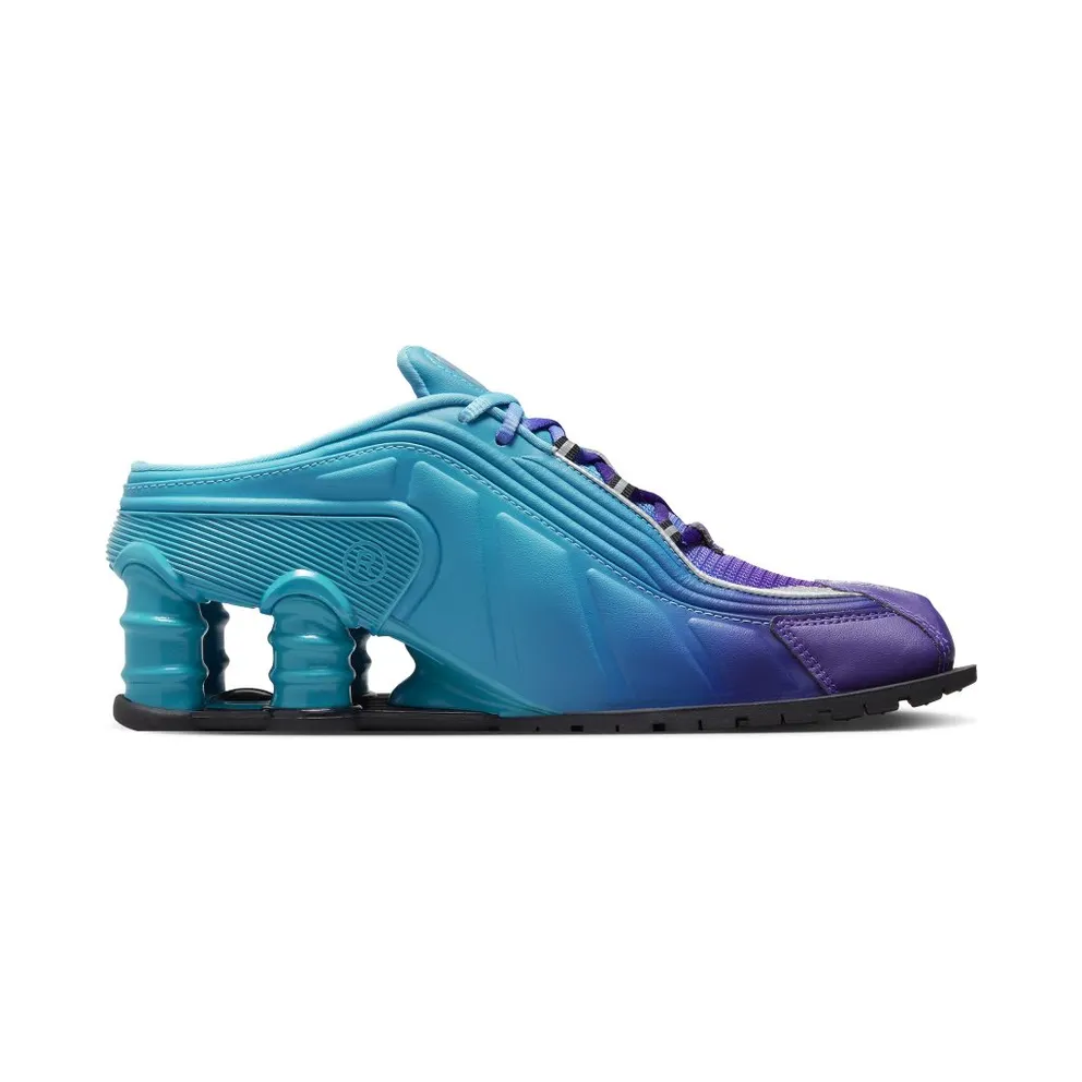 Nike x Martine Rose Shox MR4 Scuba Blue/Metallic Silver/Black (DQ2401-400)