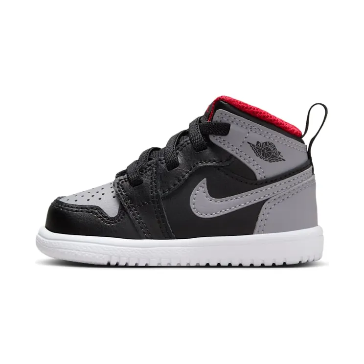 Jordan 1 Mid ALT “Black / Fire Red / White / Cement Grey” (DR9744-006)