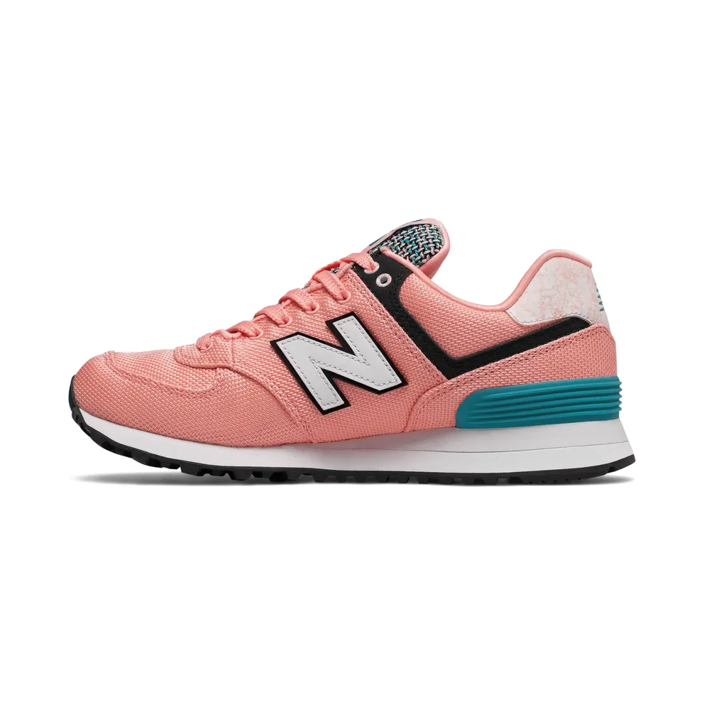 New Balance 574 Art School Peach (W) Peach/Teal-White (WL574ASA)