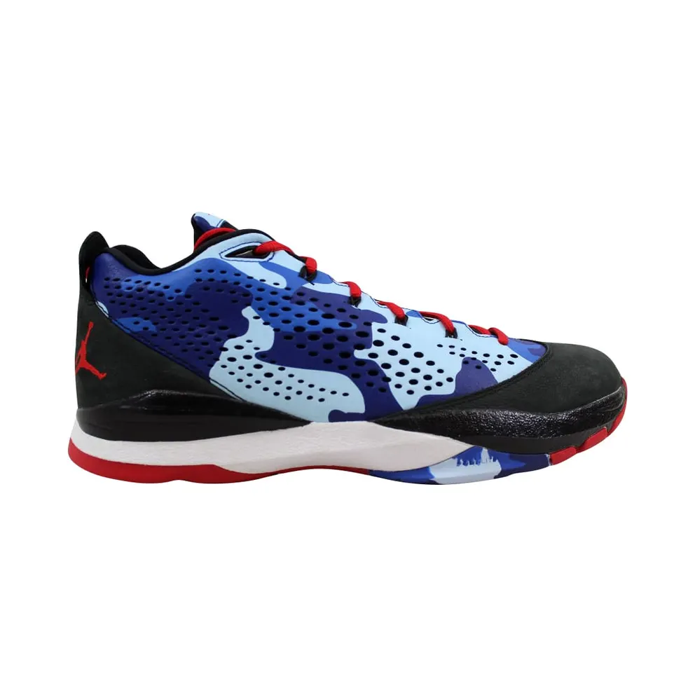 Air Jordan CP3 VII 7 Black/Sport Red-Chambray Blue-Game Royal (616805-012)