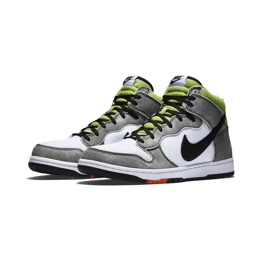 Nike Dunk CMFT Wolf White White/Wolf Grey/Green (705434-100)