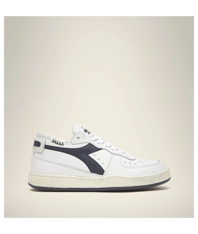 Diadora Mi Basket Row Cut White / Corsair (201.176282-C1494)