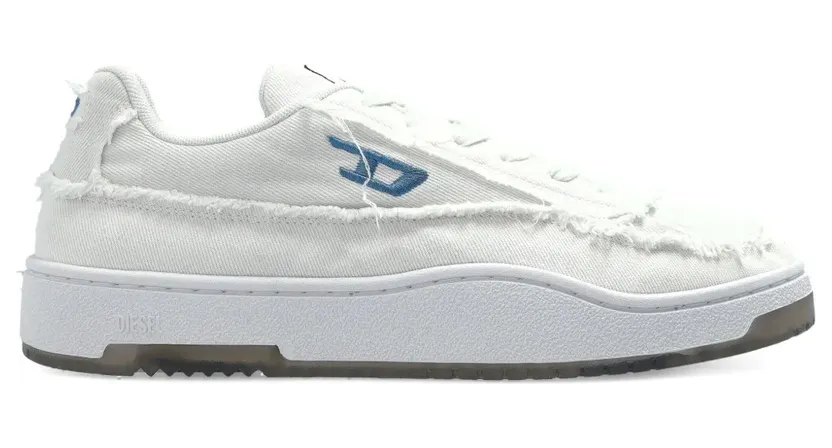 Diesel Tracker mit ausgefranstem Detail – White (Y03608P0485)