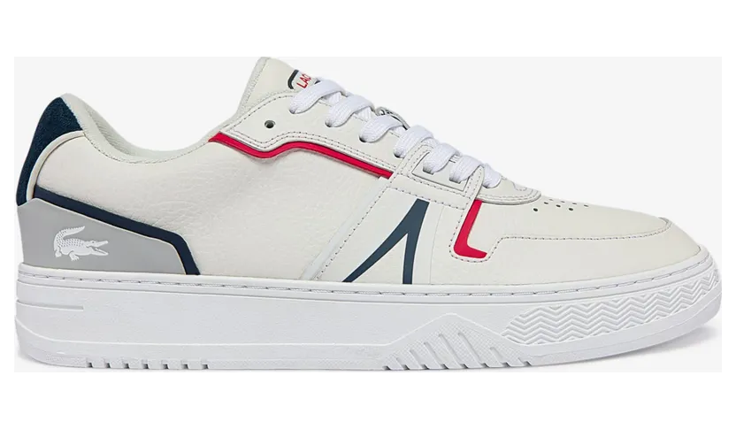 Lacoste L001 White / Navy / Red – “Wit” (42SMA0092_407)