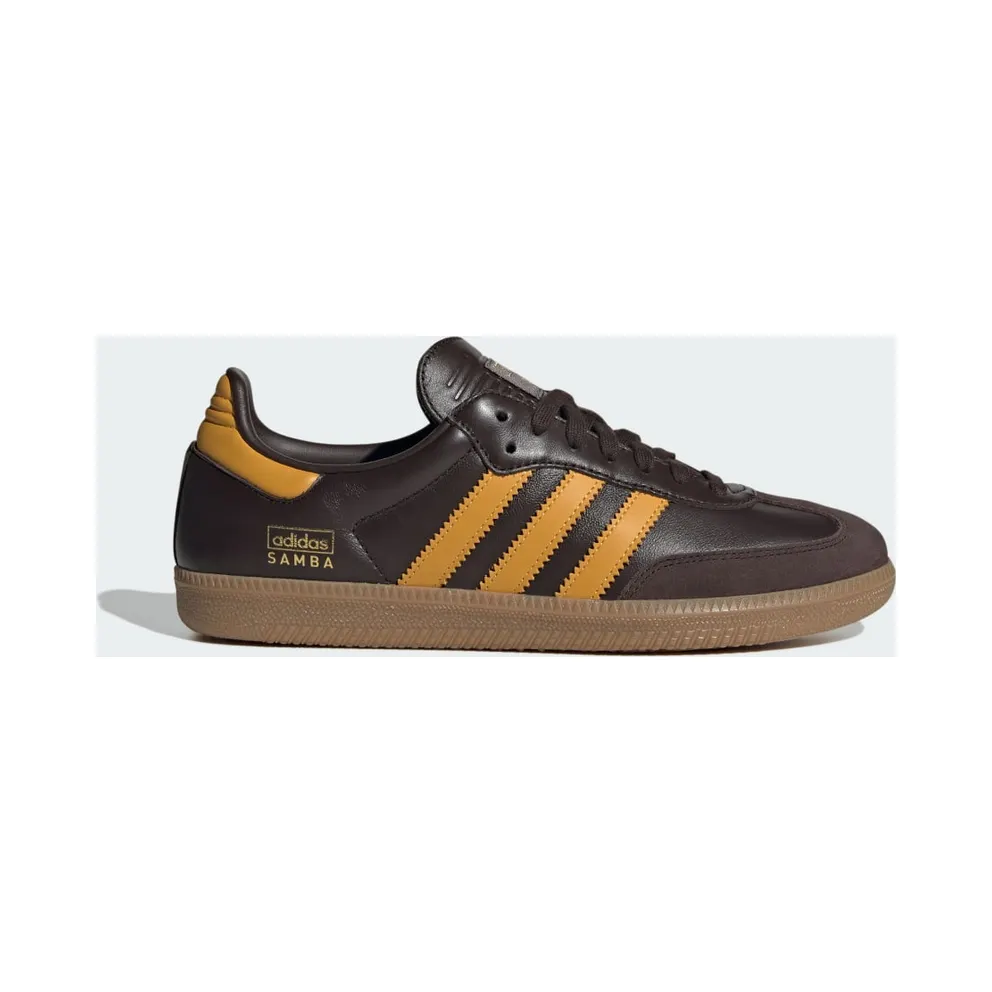 adidas Samba OG Dark Brown / Preloved Yellow / Gum (IG6174)