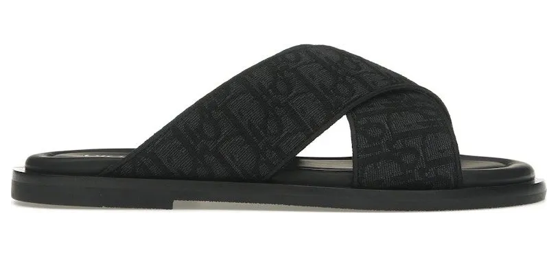 Dior Alias Sandals Oblique Grey (3SA126ZSA_H969)
