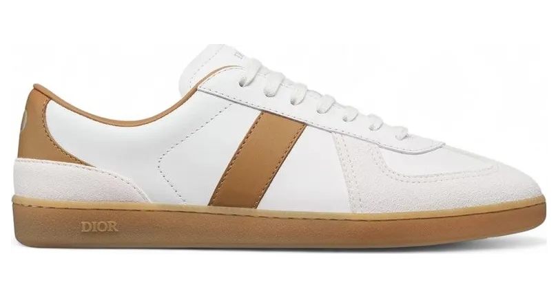 Dior B01 Matchpoint Sneaker White Cognac (3SN328ZRH_H076)