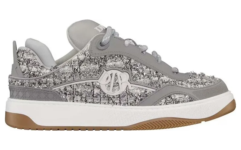 Dior B9S Skater Tweed Silver-Tone (Numbered) (3SN307ZZX-H876)