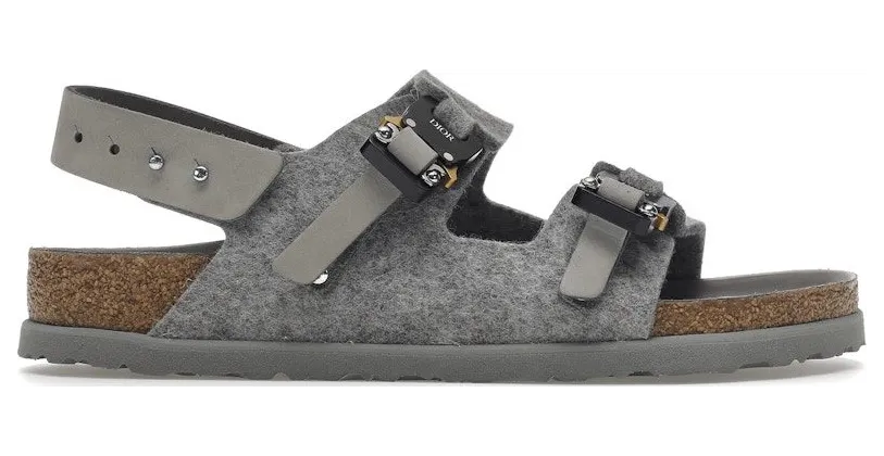 Dior by Birkenstock Milano Sandal Grey (3SA117ZSF_H800)
