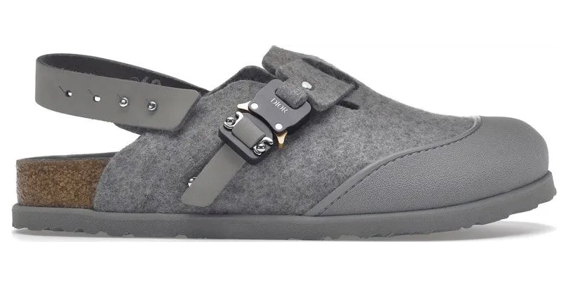 Dior by Birkenstock Tokio Mule Grey (3SA116ZSC_H800)