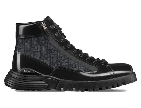 Dior Combat Ankle Boot Black (3BO337ZXF H969)