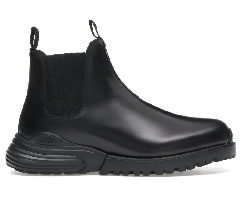 Dior Combat Chelsea Boot Black (3BO354ZJQ_H969)