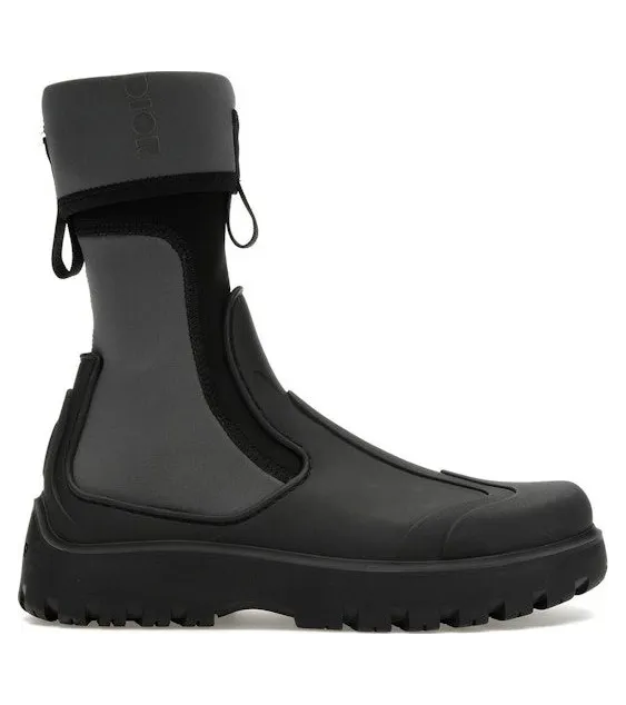 Dior Garden Ankle Boot Black (3BO308ZUR_H968)