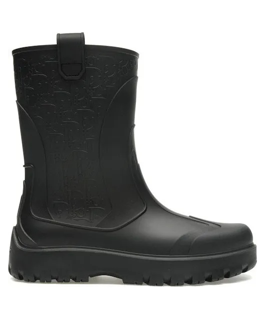 Dior Garden Boot Rubber Black (3BO338ZWJ H900)