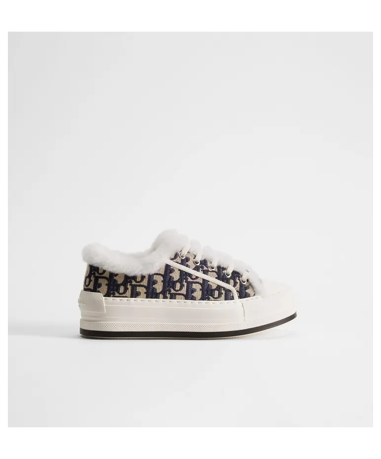 DIOR Walk’n’Dior-sneaker with plateauzool (KCK398OCH-S56B)