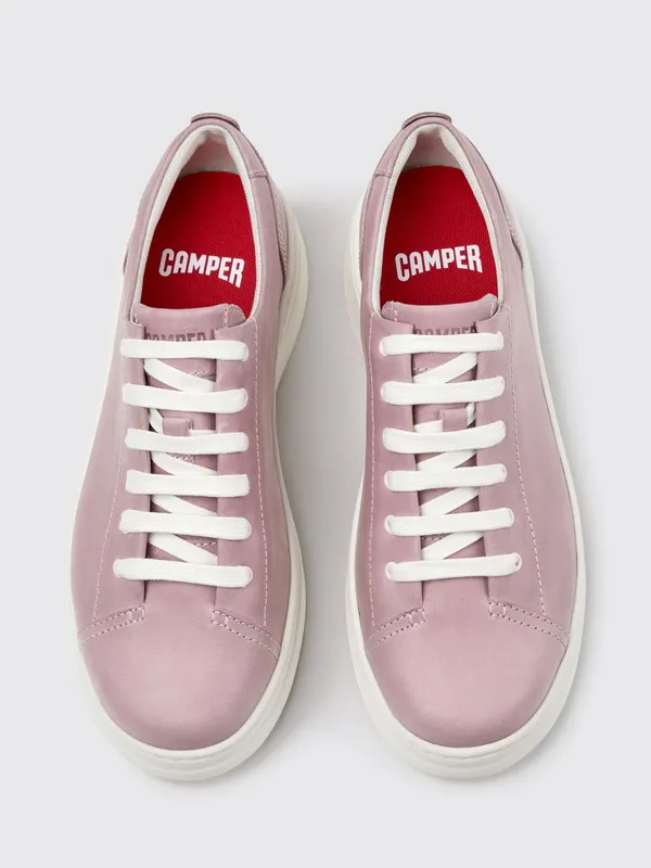 Camper Runner Up Platform in Calfskin with XL Extralight Sole Pink (K200645-108RUNNERUP0)
