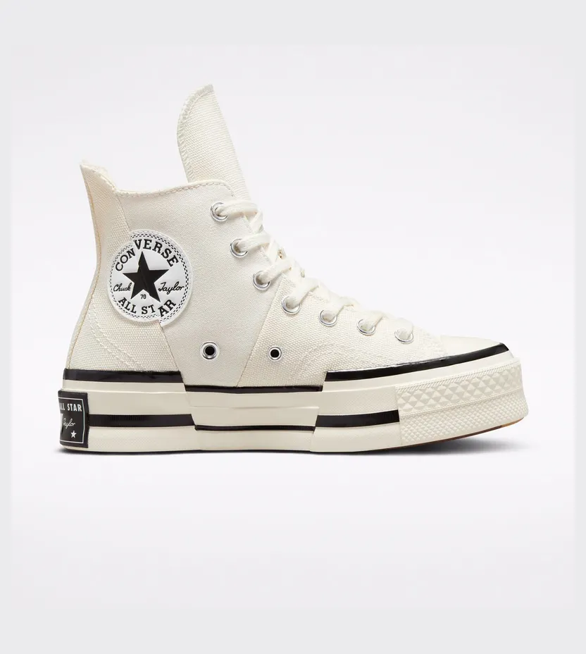 Converse Chuck 70 Plus Egret/zwart/egret