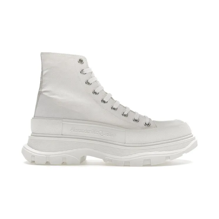 Alexander McQueen Tread Slick Boot White (604254W4MV29000)
