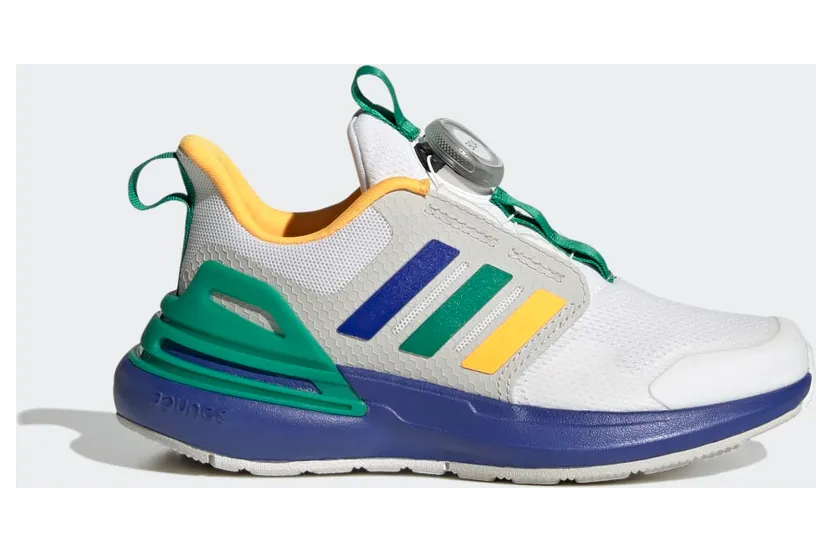 adidas RapidaSport Bounce met BOA Sluiting Cloud White / Lucid Blue / Court Green (HP2568)
