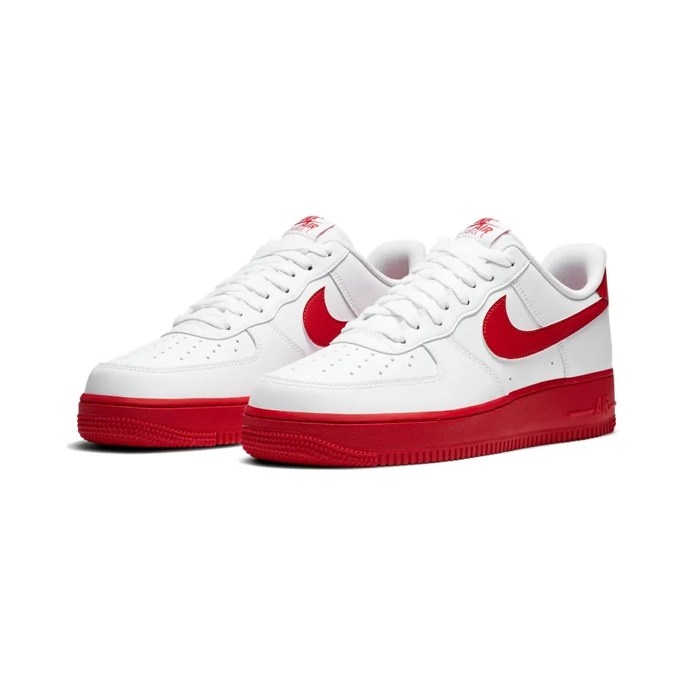Nike Air Force 1 Low White Red Midsole White/University Red-White (CK7663-102)