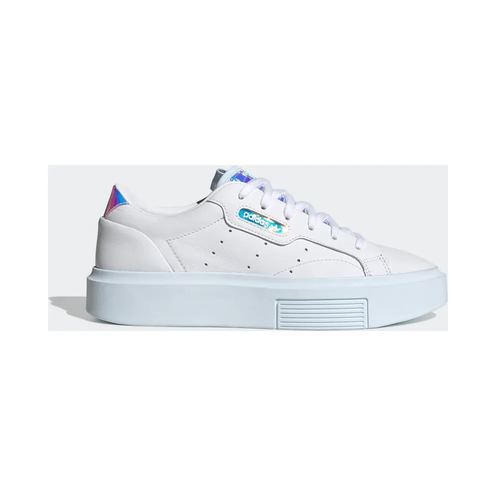 adidas Sleek Super Schuh Cloud White / Sky Tint / Core Black (FW3717)