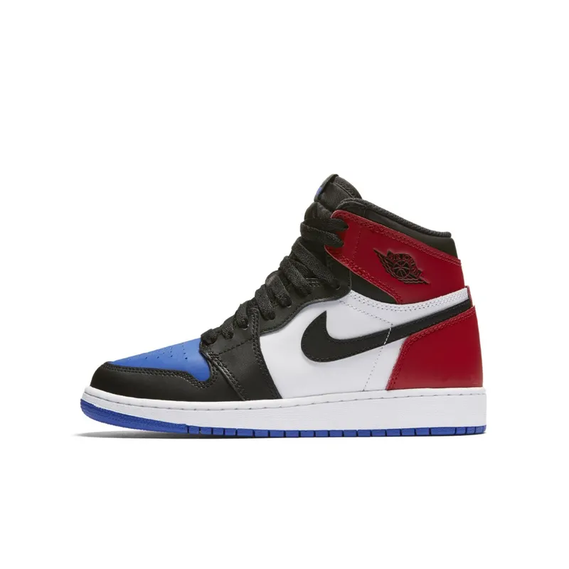 Jordan 1 Retro Top 3 (GS) Black/Varsity Red-Varsity Royal (575441-026)