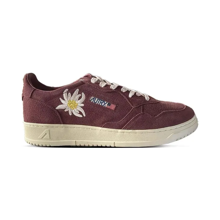 Autry Medalist Low “Burgundy Beige” (AULMUW01)