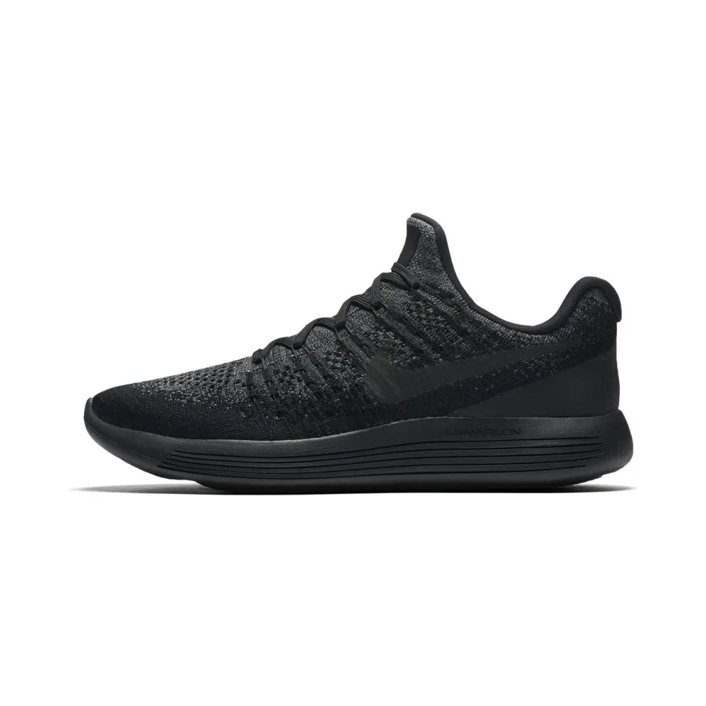 Nike Lunar Epic Low Flyknit 2 Black Dark Grey Black/Dark Grey-Racer Blue-Black (863779-004)