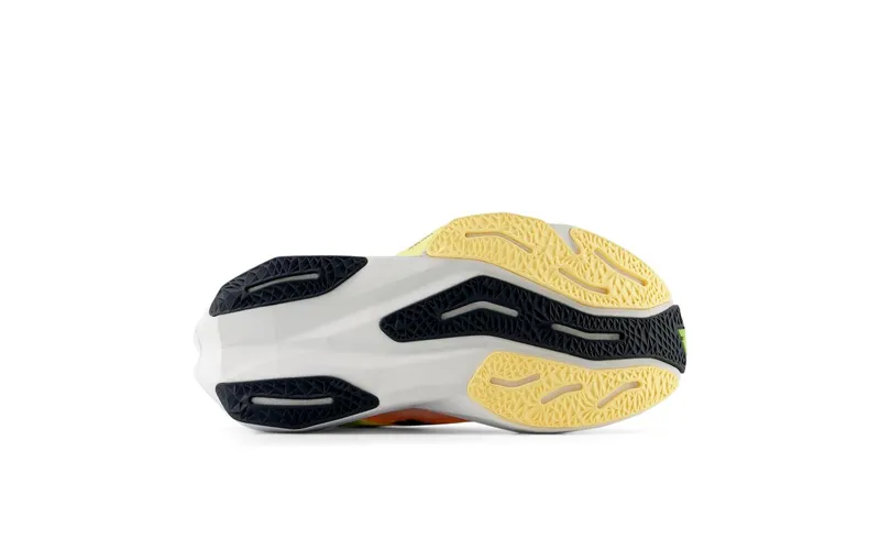 New Balance FuelCell Rebel v4 Bleached Lime Glo Hot Mango (MFCXLL4)