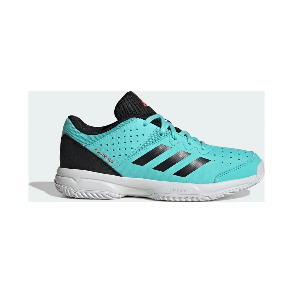 Adidas Court Stabil Flash Aqua / Core Black / Cloud White (JR9581)