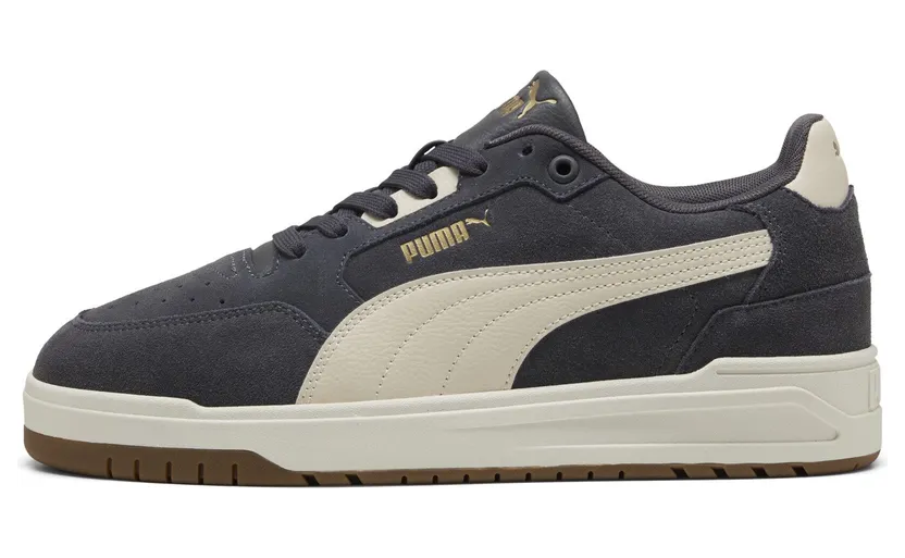 Puma Shuffle Downtown “Moody Gray / Alpine Snow / Puma Gold” (402597_08)