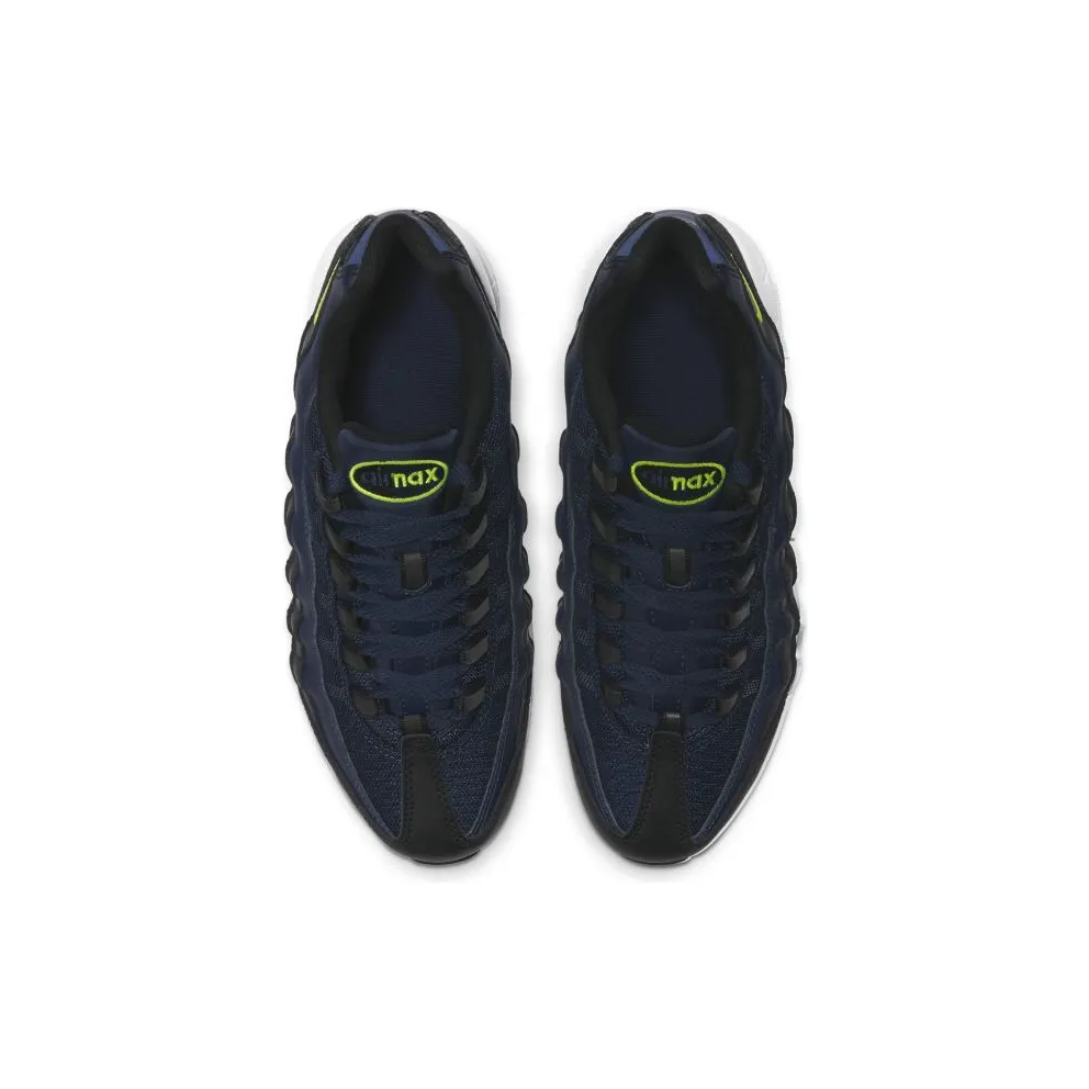 Nike Air Max 95 Black Midnight Navy (GS) Black/Midnight Navy/White (905348-037)