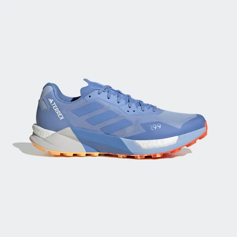 adidas Terrex Agravic Ultra Trail Running Blue Dawn / Blue Fusion / Impact Orange (HR1082)