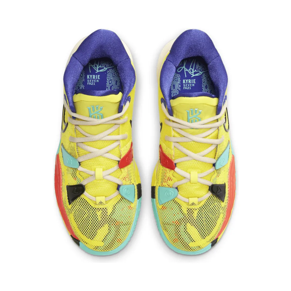 Nike Kyrie 7 1 World 1 People Electric Yellow (GS) (CT4080-700)
