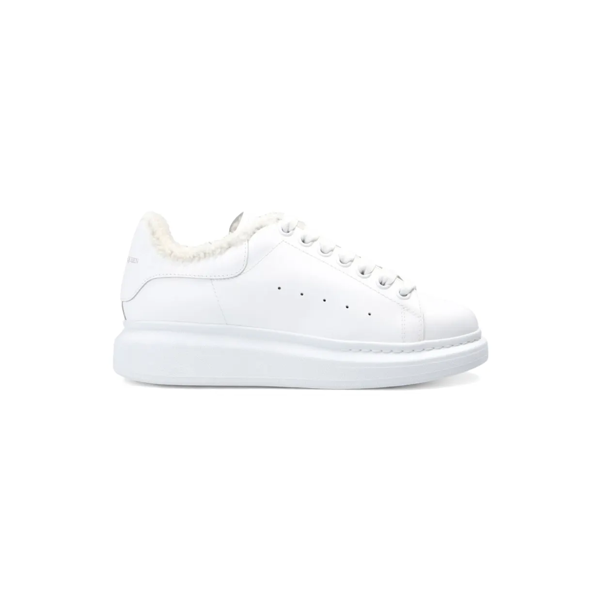 Alexander McQueen Oversized White Shearling (609650 WIAFI 9000)