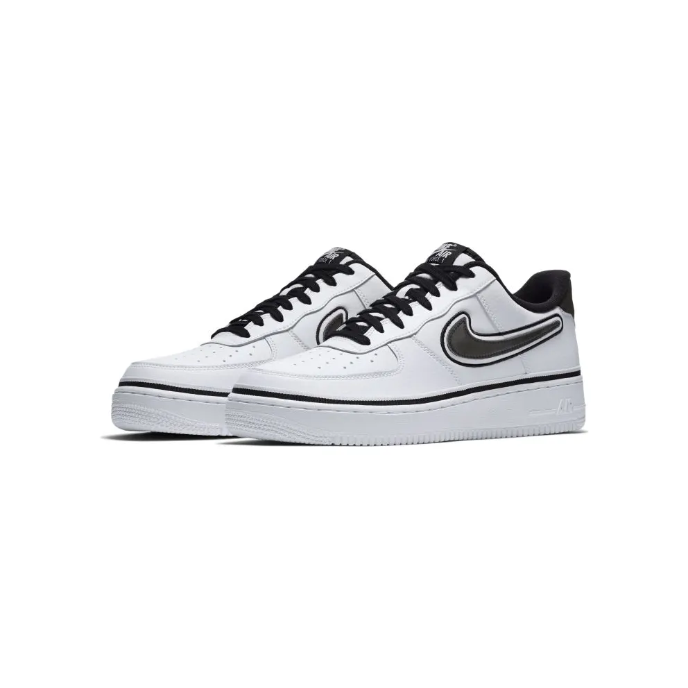Nike Air Force 1 Low Sport NBA White Black White/Black-White (AJ7748-100)