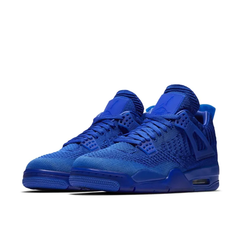 Jordan 4 Retro Flyknit Royal Hyper Royal/Black-Hyper Royal (AQ3559-400)