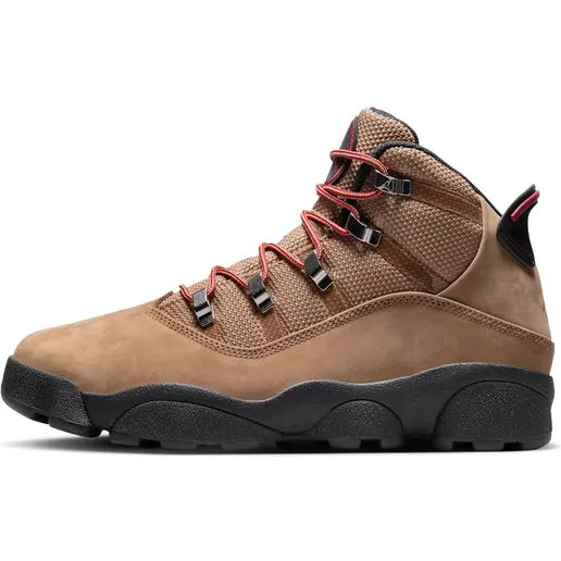 Air Jordan 6 RINGS WINTERIZED “Rocky Tan / Varsity Red / Black” (FV3826-202)