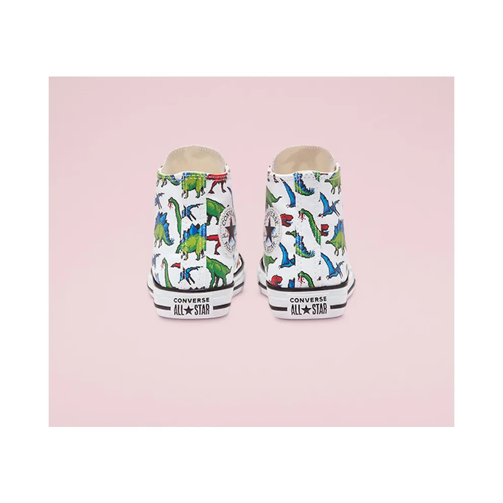 Converse 8-Bit Chuck Taylor All Star High Top White/bold Wasabi/digital Blue (670349C)