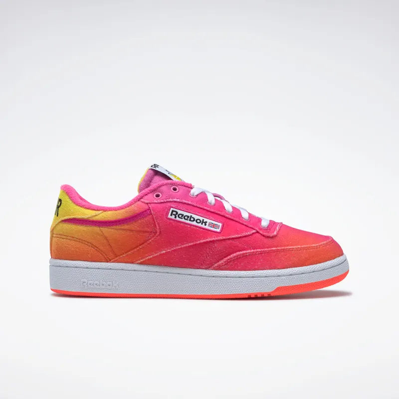 Reebok Daniel Moon Club C 85 Schoenen Atomic Pink / Orange Flare / Alert Yellow