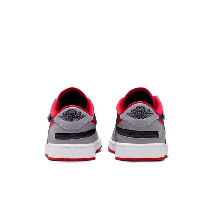 Jordan 1 Low Flyease Fire Red Cement Grey (DM1206-060)