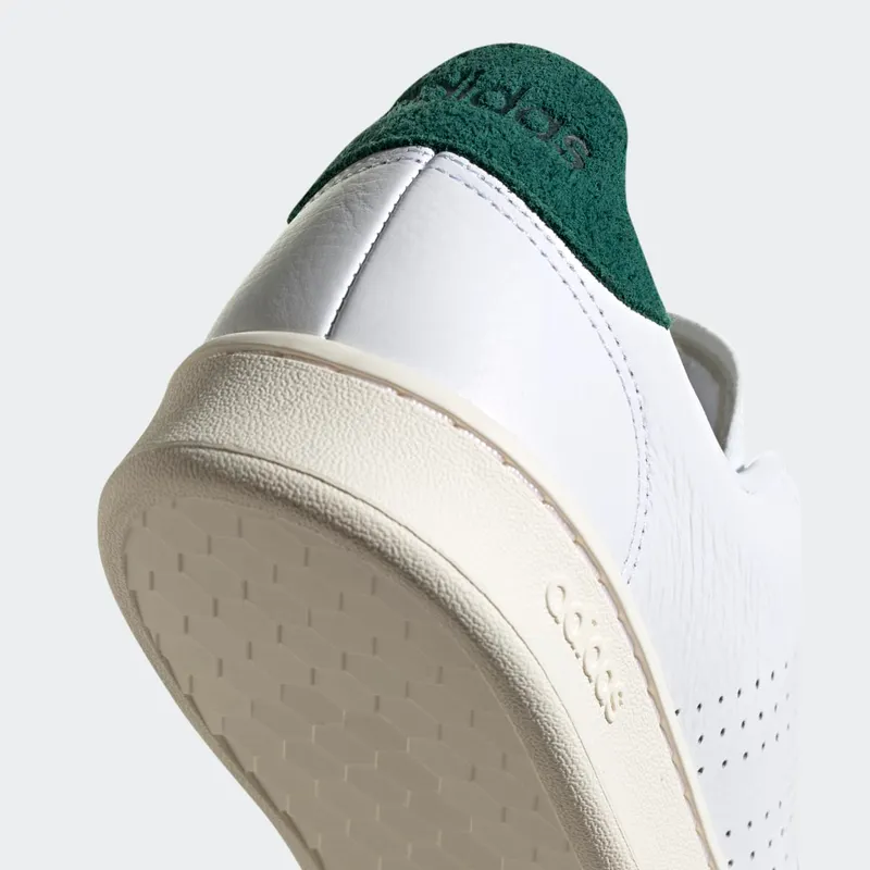 Adidas Advantage Cloud White / Cloud White / Collegiate Green (FV8502)