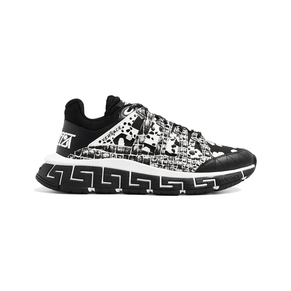 Versace Trigreca Black White (DSU8094 1A08908 2B020)