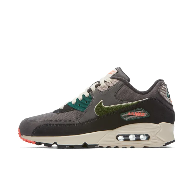Nike Air Max 90 Oil Grey Rainforest Oil Grey/Rainforest-Light Cream (858954-002)